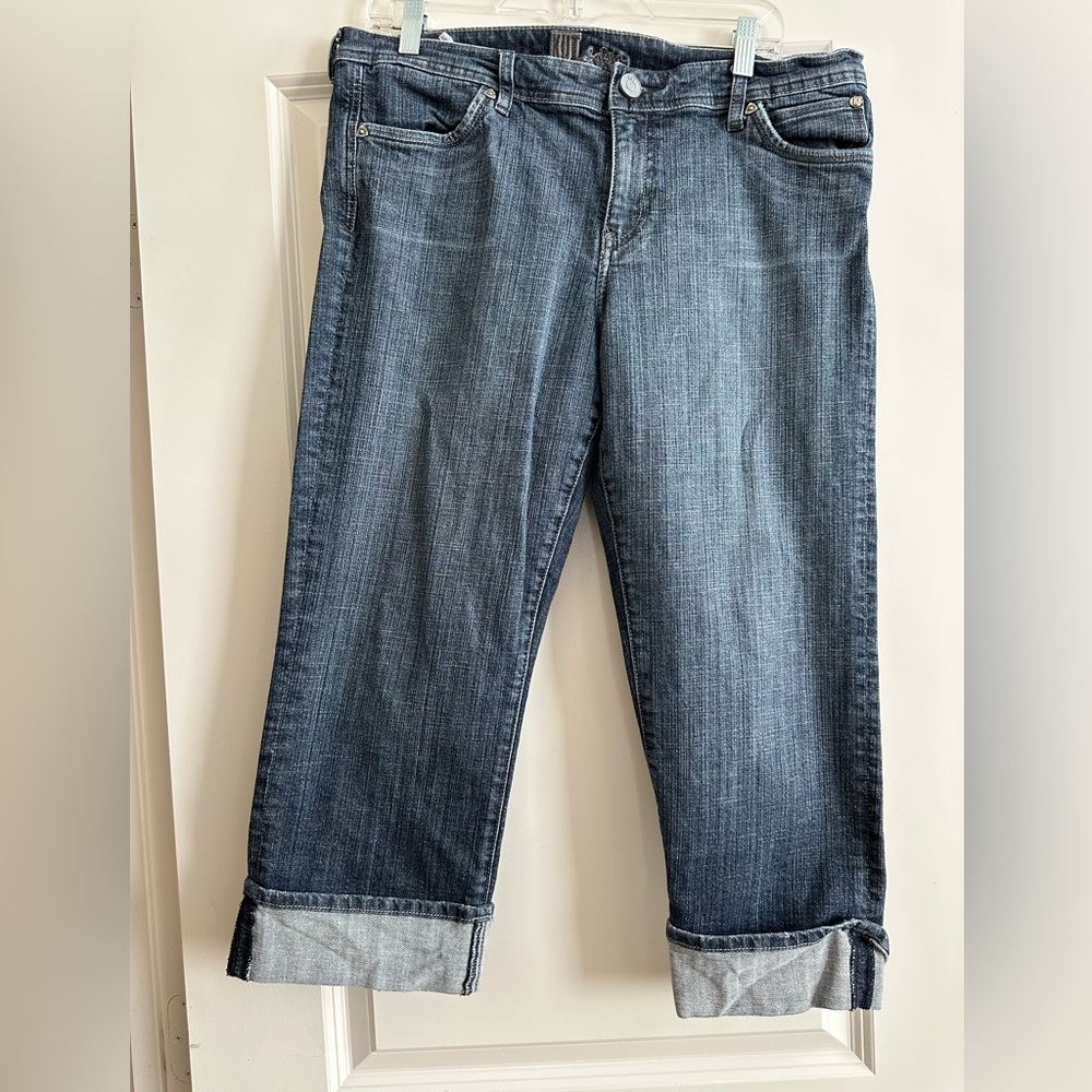 Kut from the Kloth Blue Ankle Cropped Jeans
